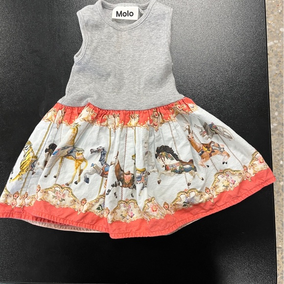 Molo Cordelia Carousel Dress Sz 3-6 Month organic cotton - Picture 16 of 16